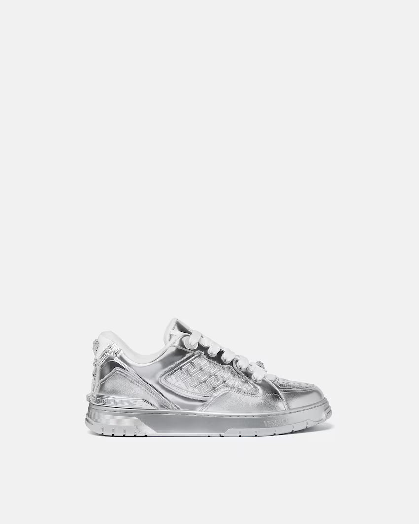 Biggie Basket Metallic Silver