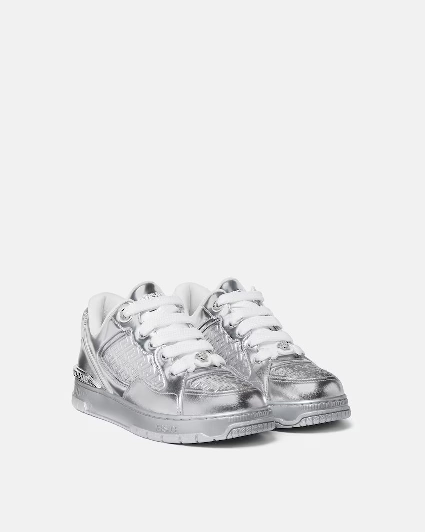 Biggie Basket Metallic Silver