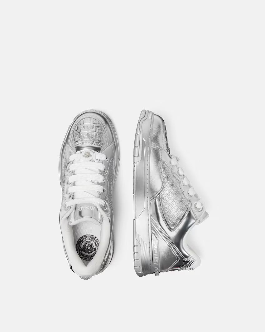 Biggie Basket Metallic Silver