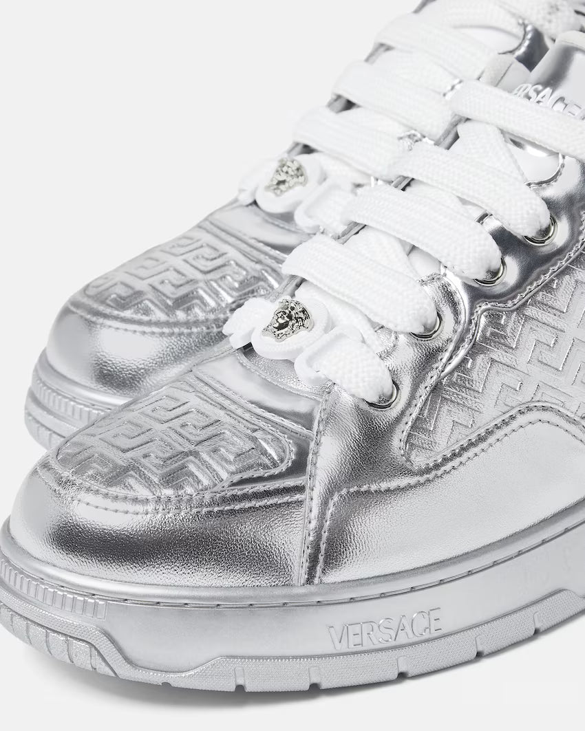Biggie Basket Metallic Silver