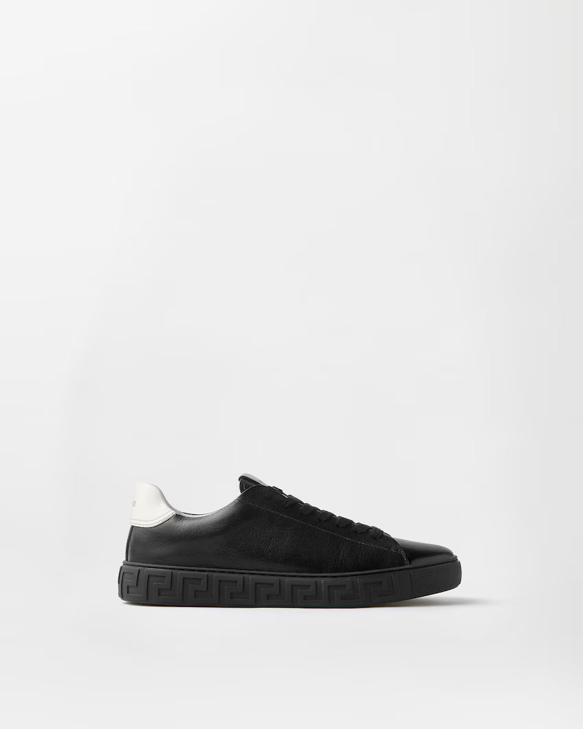 Greca Leather Black