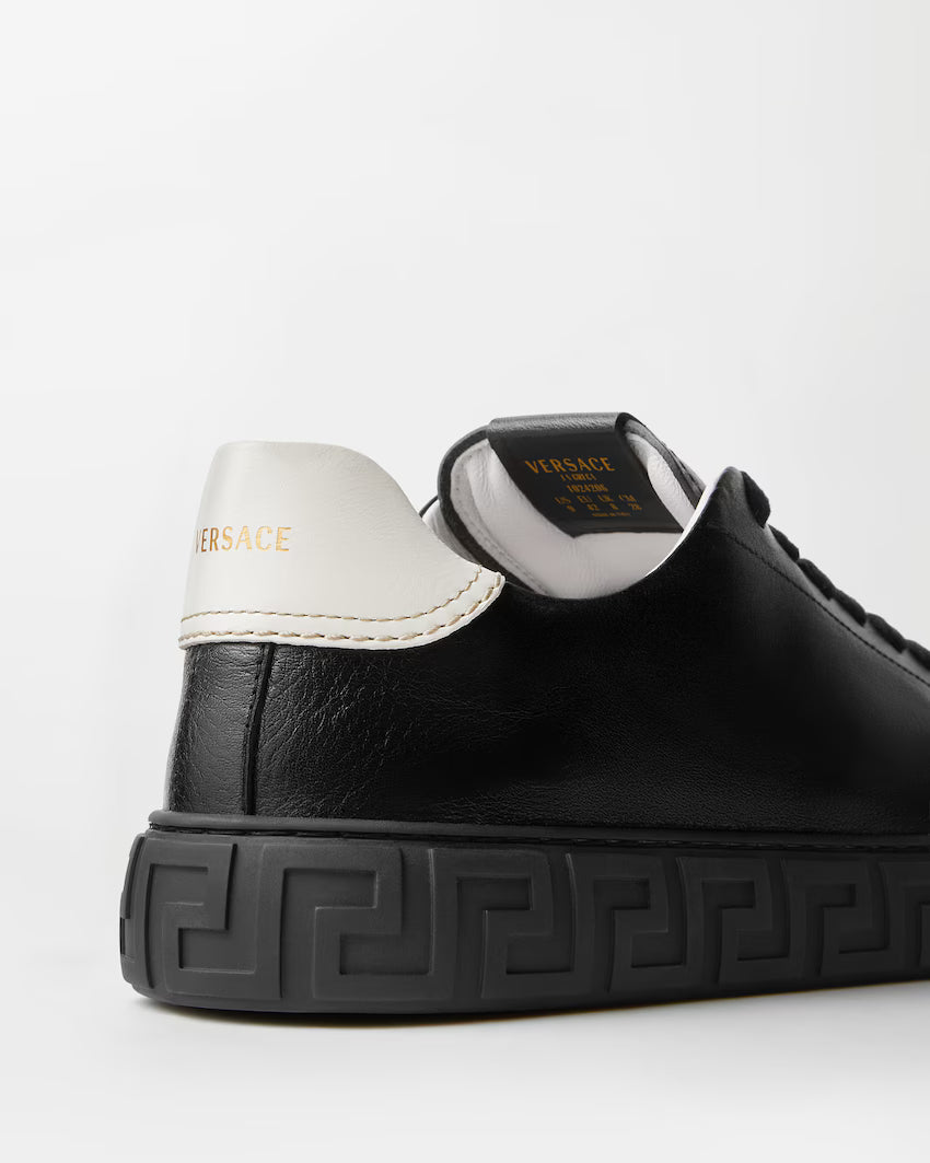 Greca Leather Black