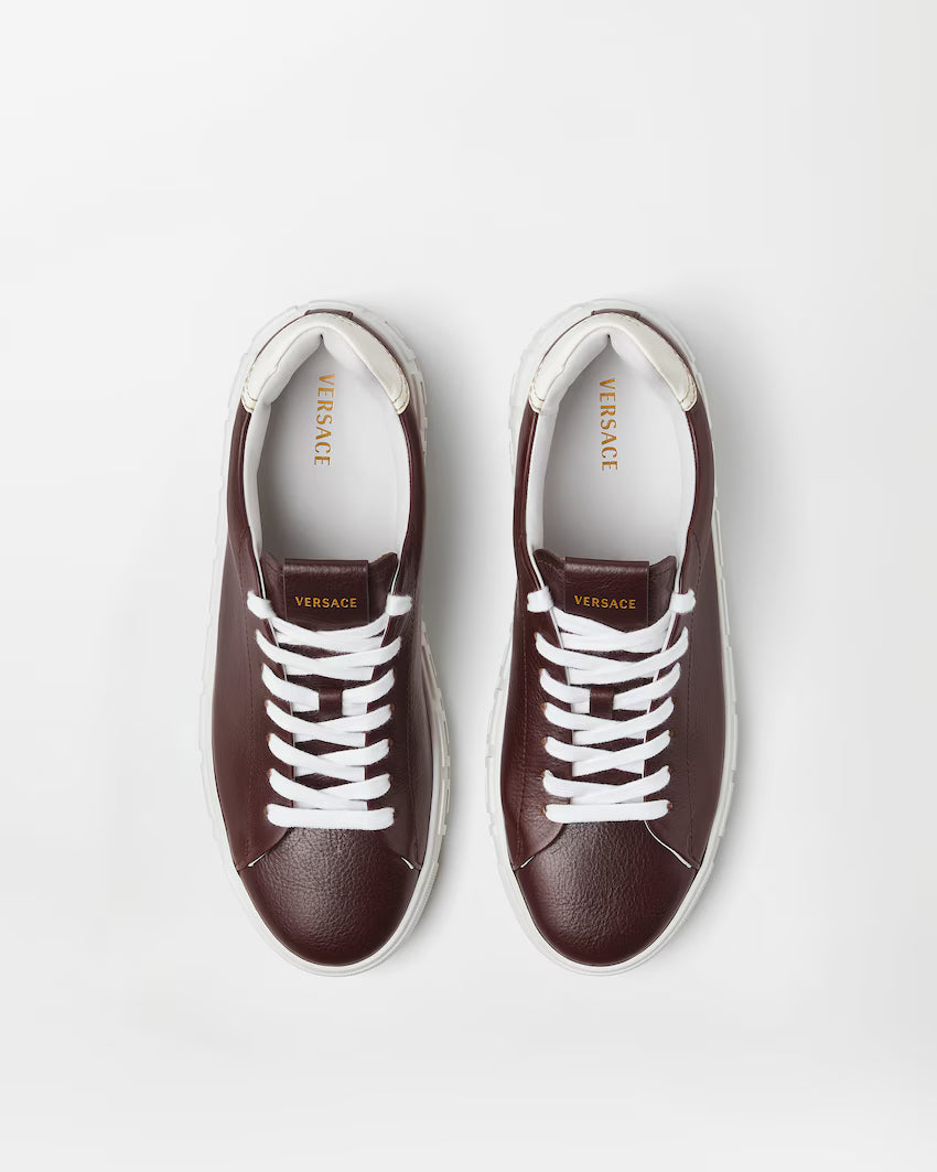 Greca Leather Brown