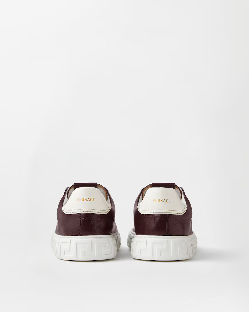Greca Leather Brown