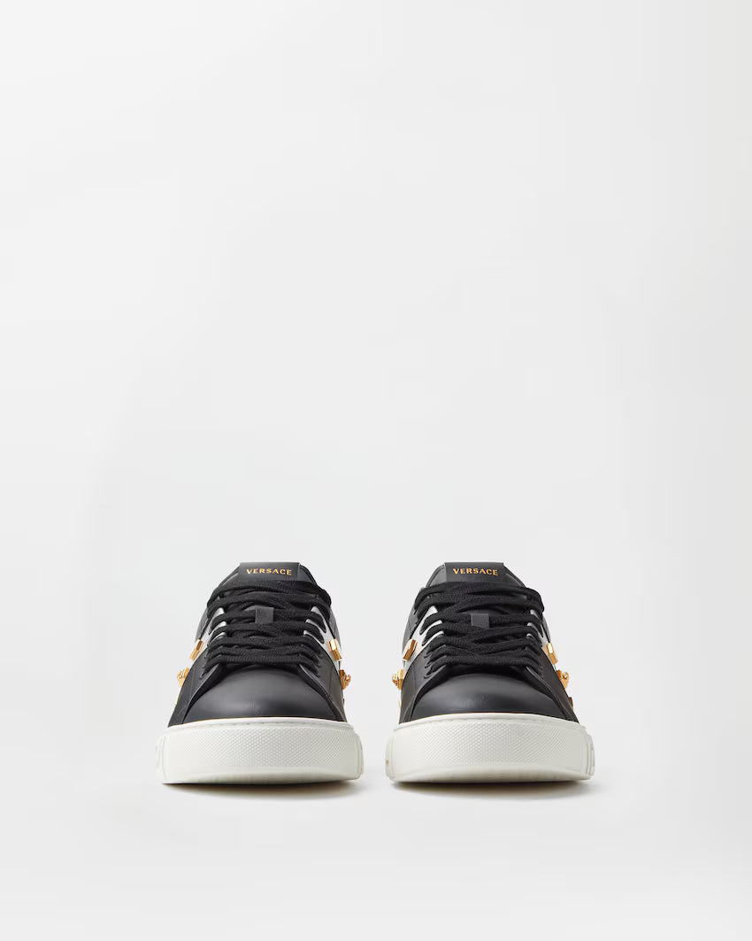 Greca Embellished Black