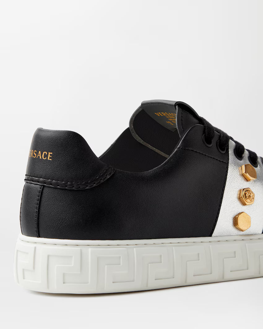 Greca Embellished Black