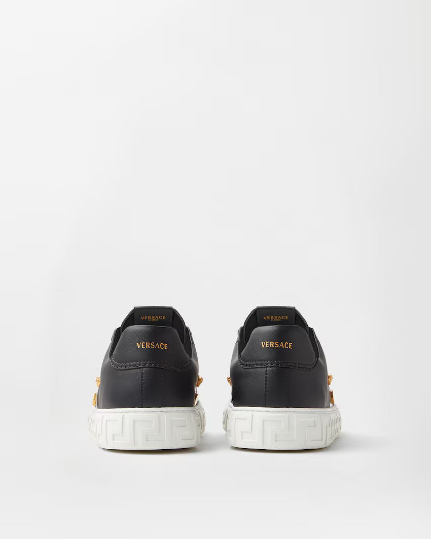Greca Embellished Black