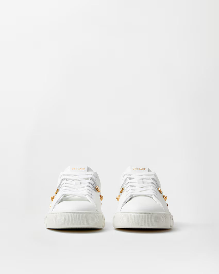 Greca Embellished White
