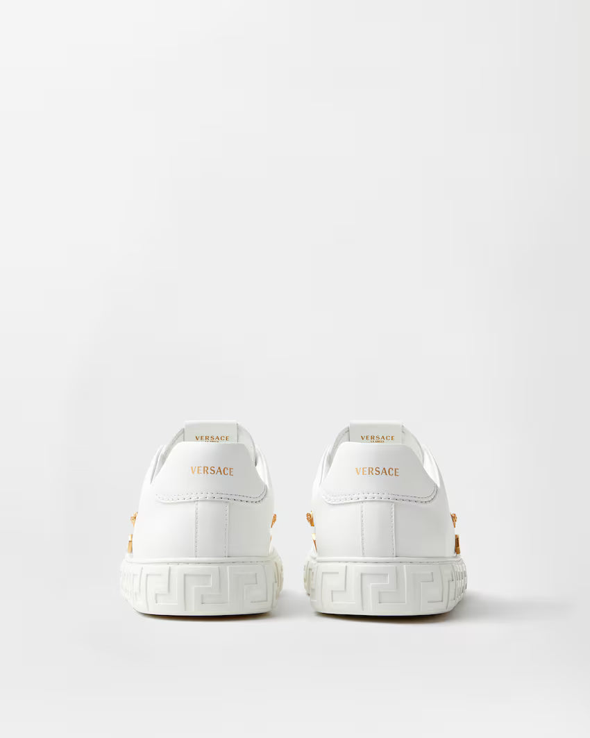 Greca Embellished White