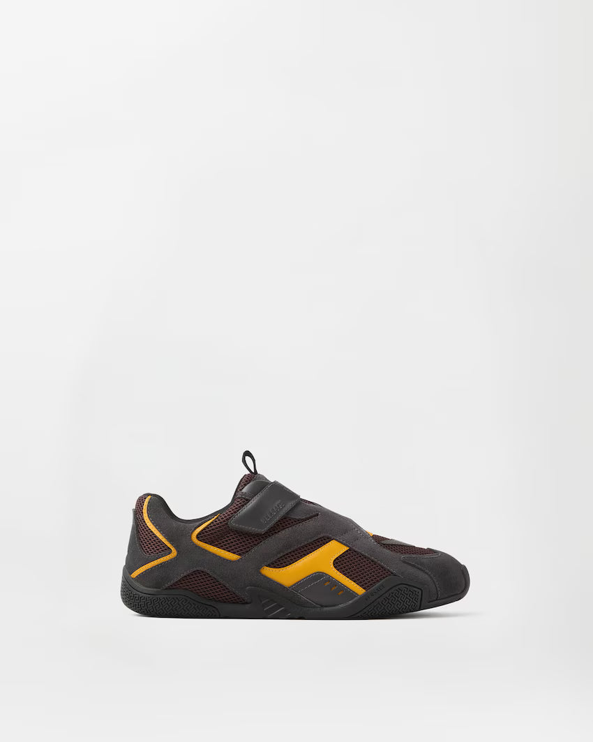Galaxia Suede Gray Yellow