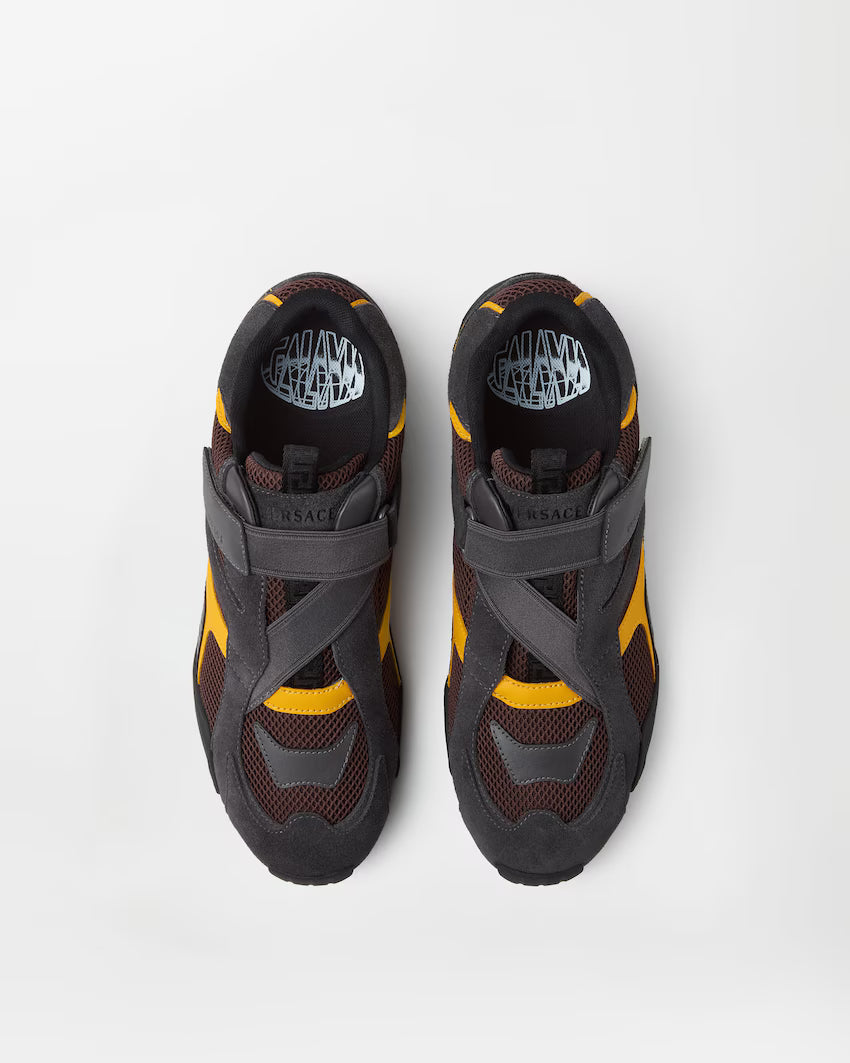 Galaxia Suede Gray Yellow