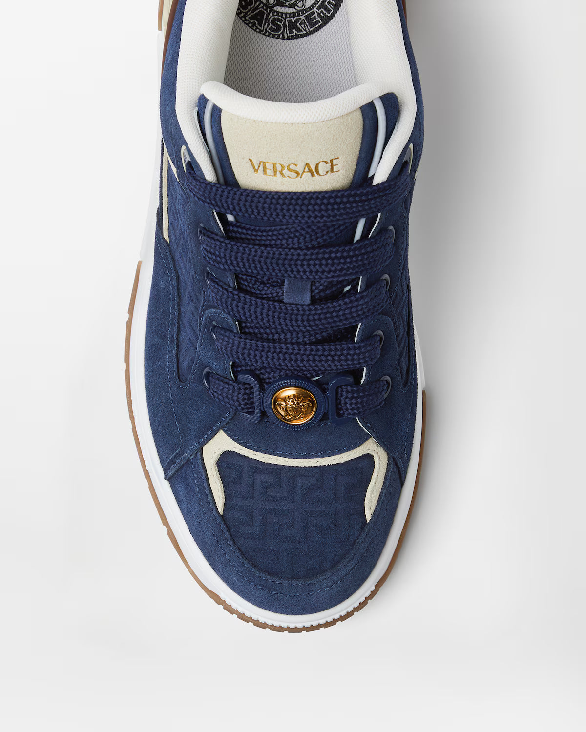 Biggie Basket Suede Blue