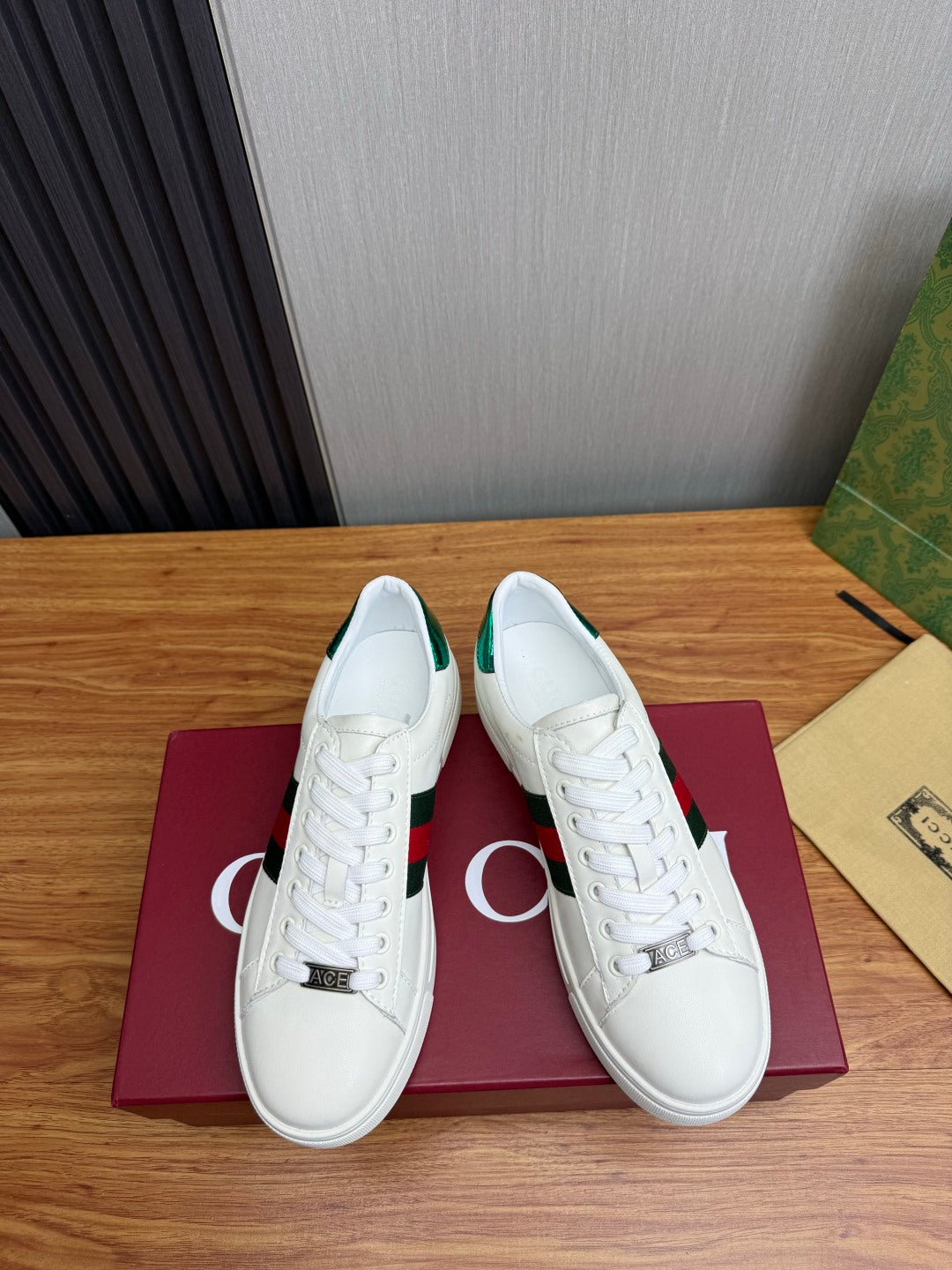 All White Green