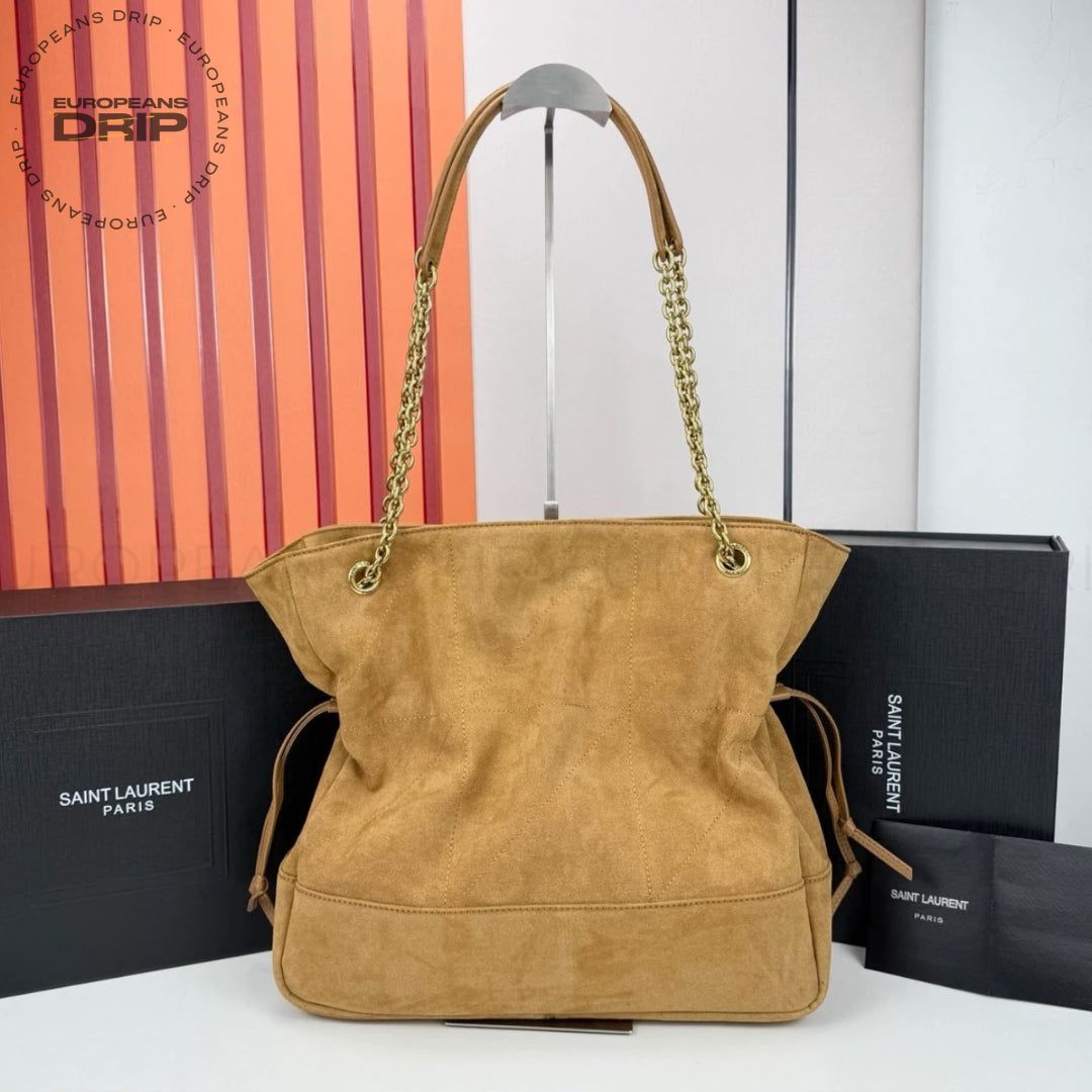 Jamie Shopping Leaf Golden 35 cm