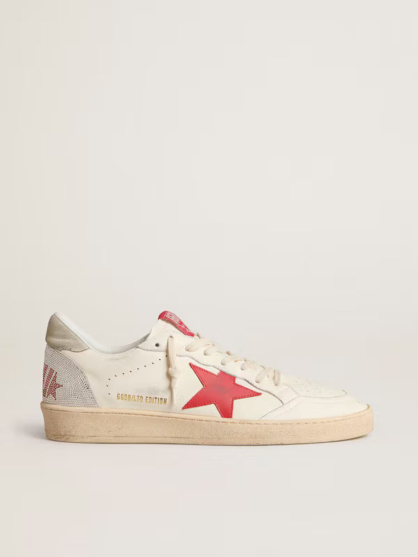 Star and red Swarovski lettering