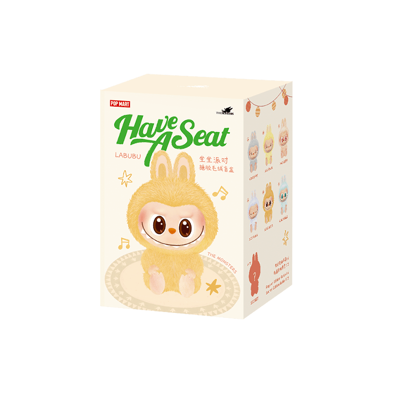 THE MONSTERS - Have a Seat Vinyl Plush Blind Box