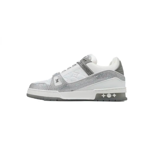 Grey White Swarovski
