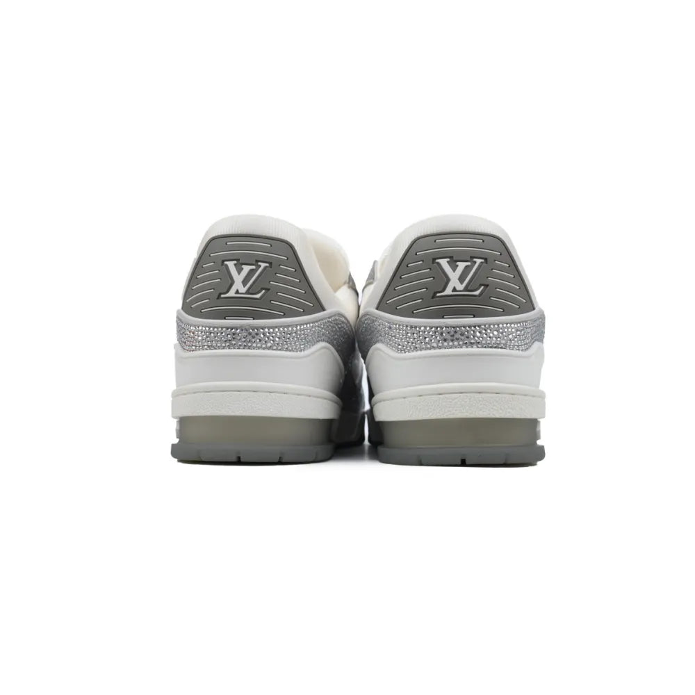 Grey White Swarovski