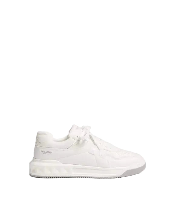 Low-Top One Stud White