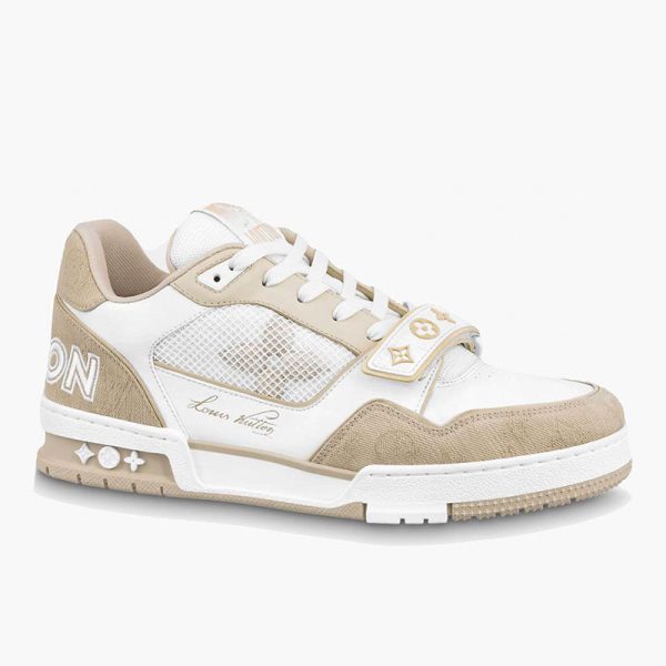 Beige white