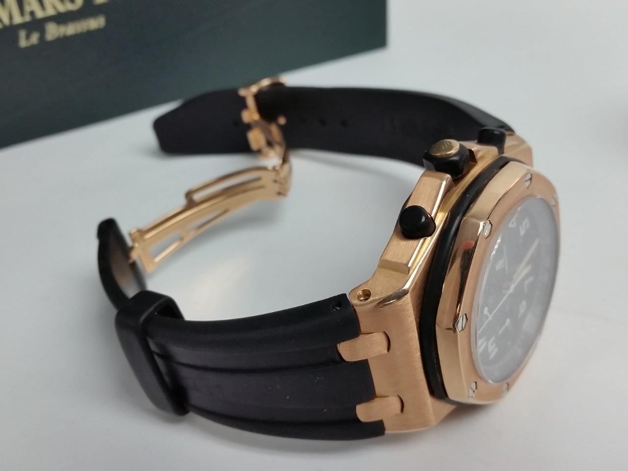 Royal oak black dial