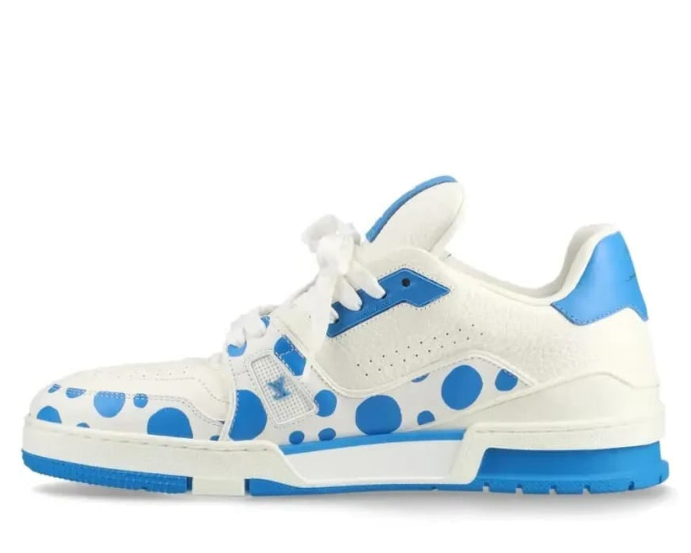White Blue Yayoi Kusama