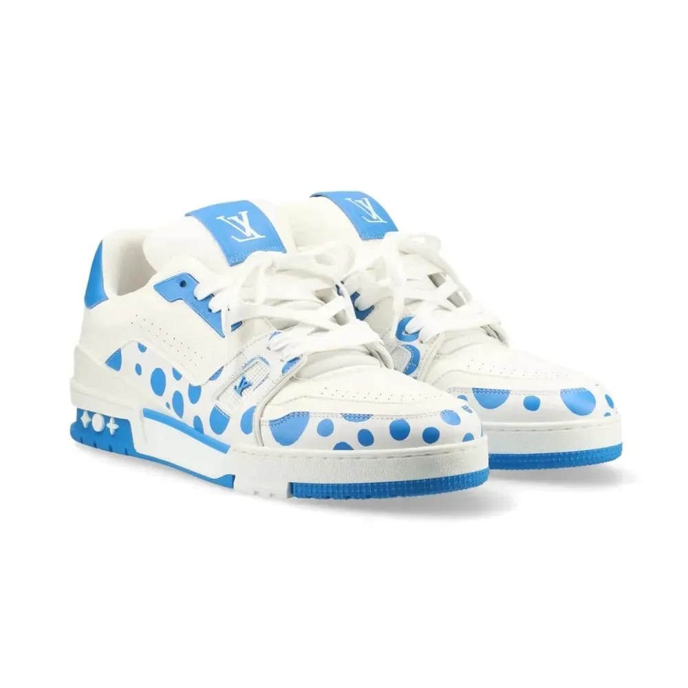 White Blue Yayoi Kusama