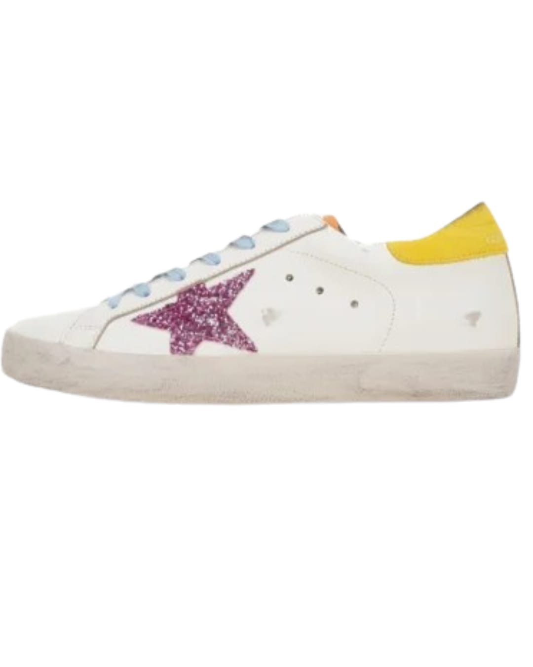 Star ‘White Glitter Pink Gold’
