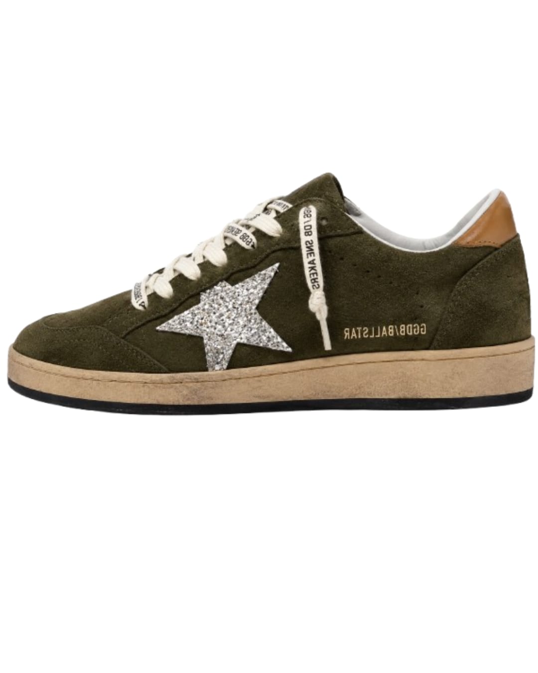 Star Distressed Suede