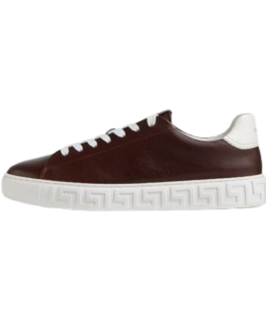 Greca Leather Brown