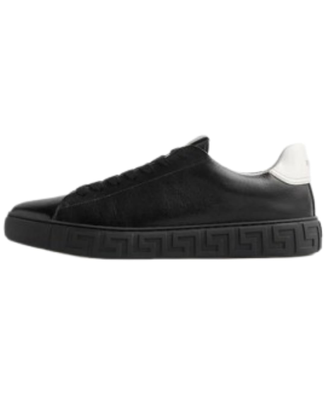 Greca Leather Black