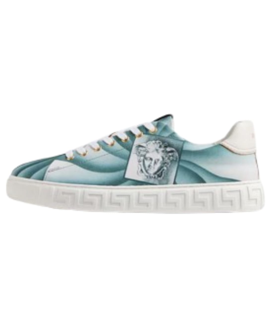 Greca Printed Canvas Blue