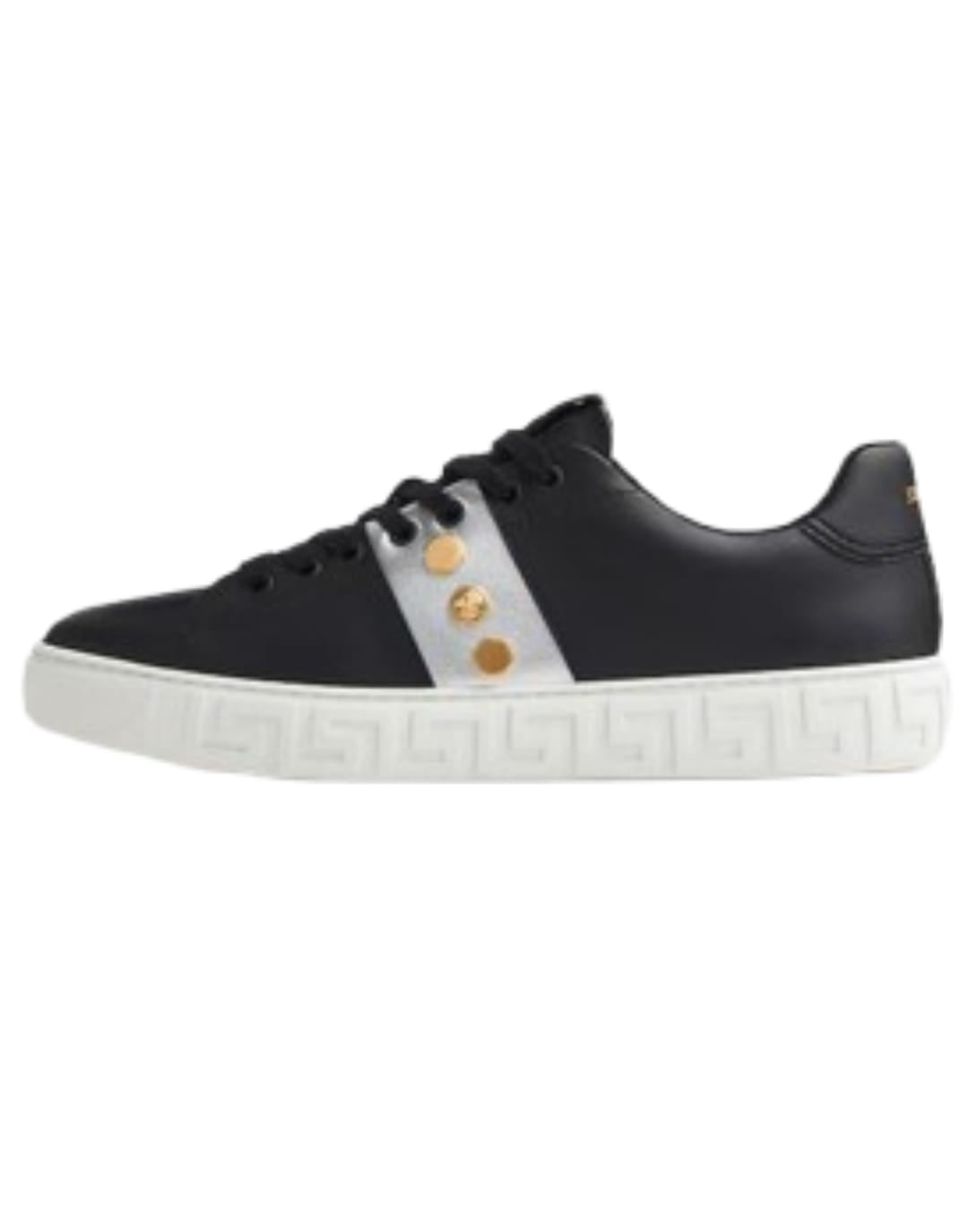 Greca Embellished Black