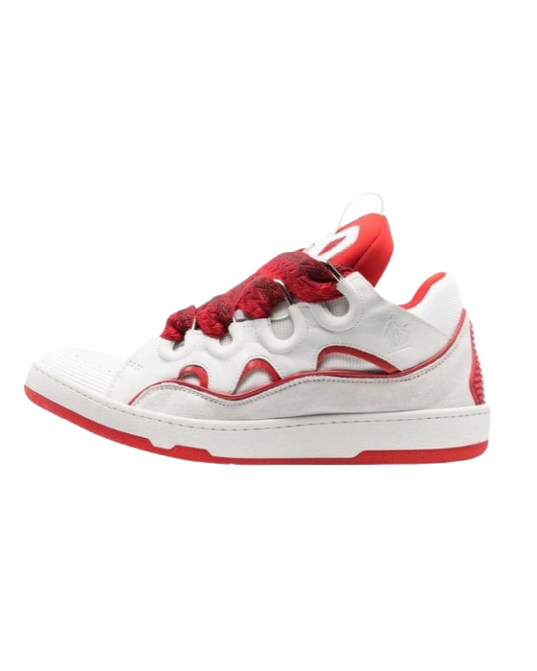 Curb White Red