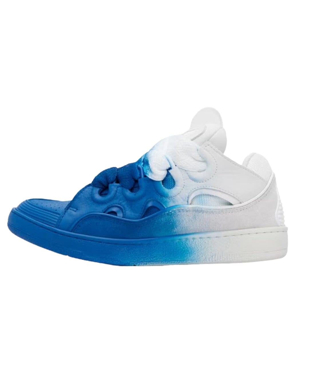 Curb Blue White