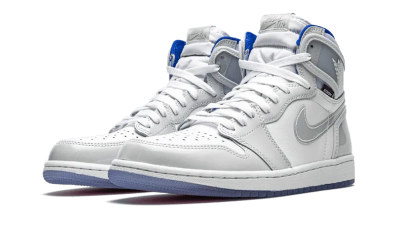 Zoom White Racer Blue