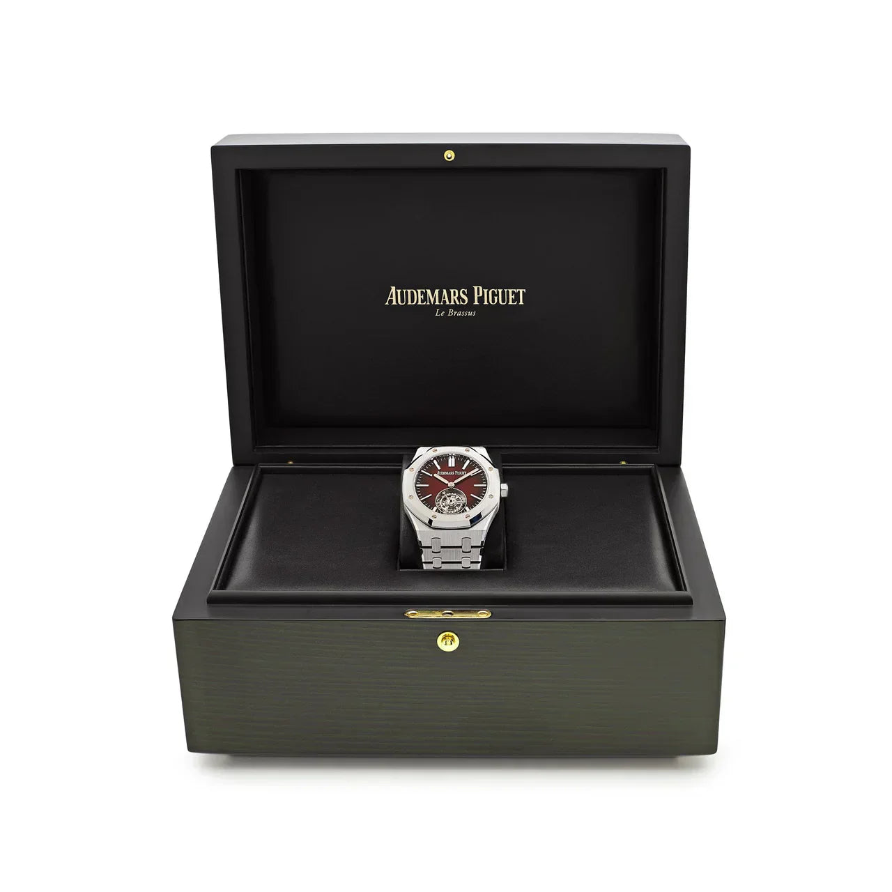 Royal Oak 26730ST.OO.1320ST.05 Selfwinding Flying Tourbillon Red Burgundy Steel