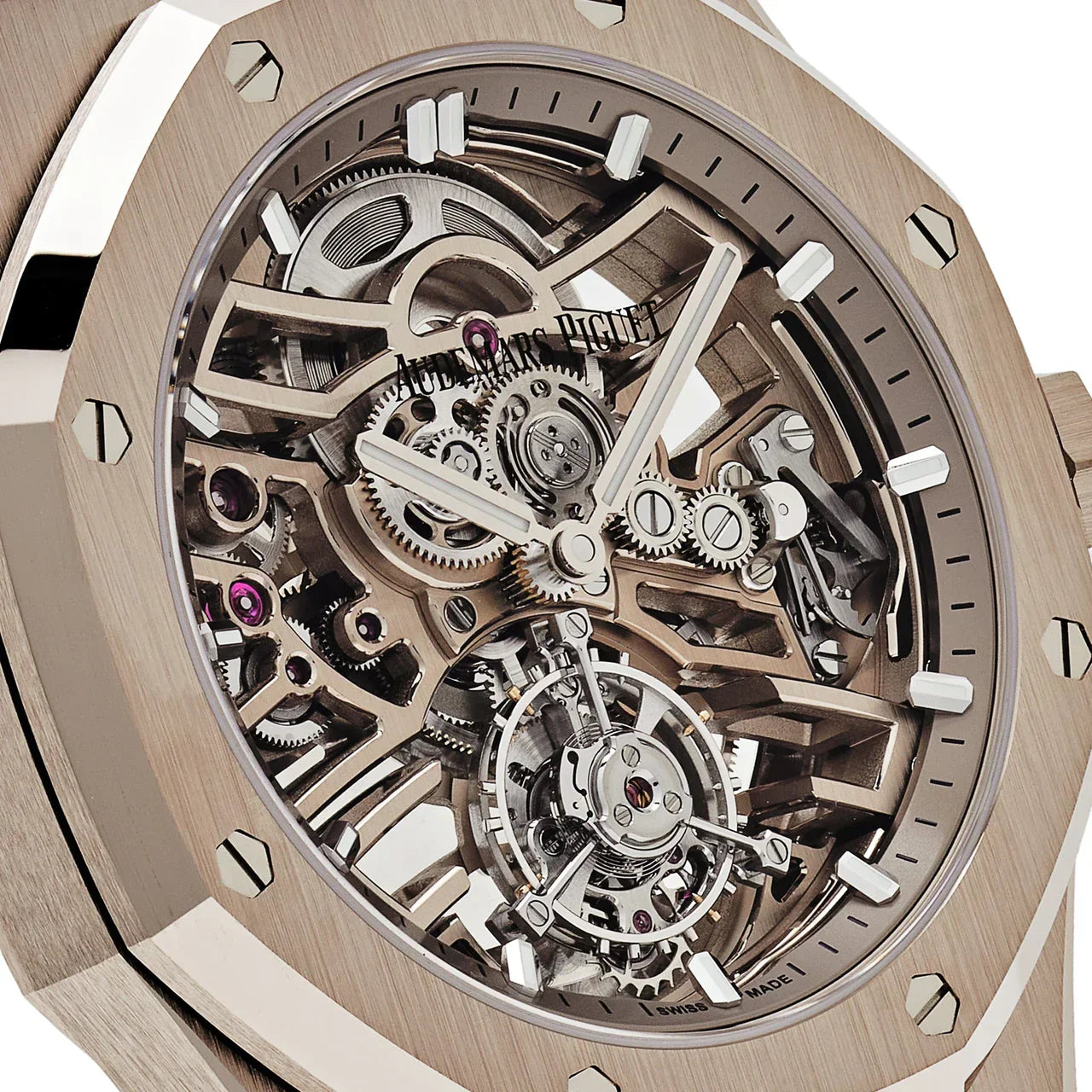 Royal Oak 26735SG.OO.1320SG.01 Selfwinding Flying Tourbillon Openworked Sand Gold (2024)