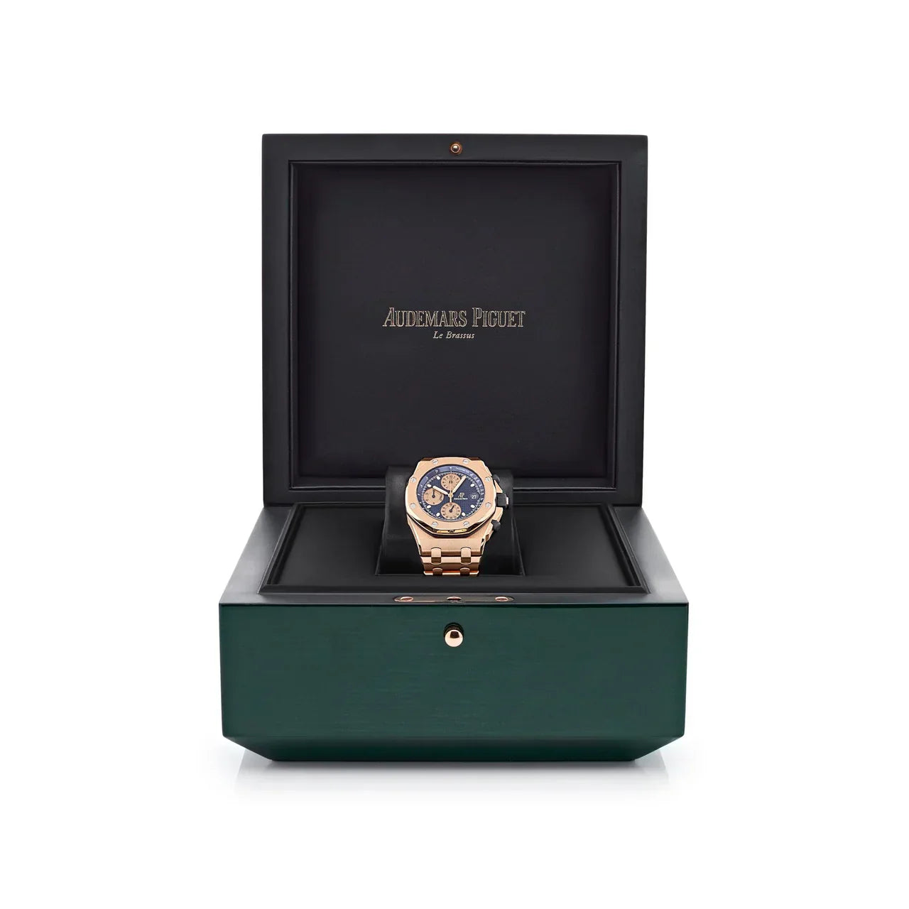 Royal Oak Offshore 26238OR.OO.2000OR.01 Chronograph 'Brick' Rose Gold Blue Dial