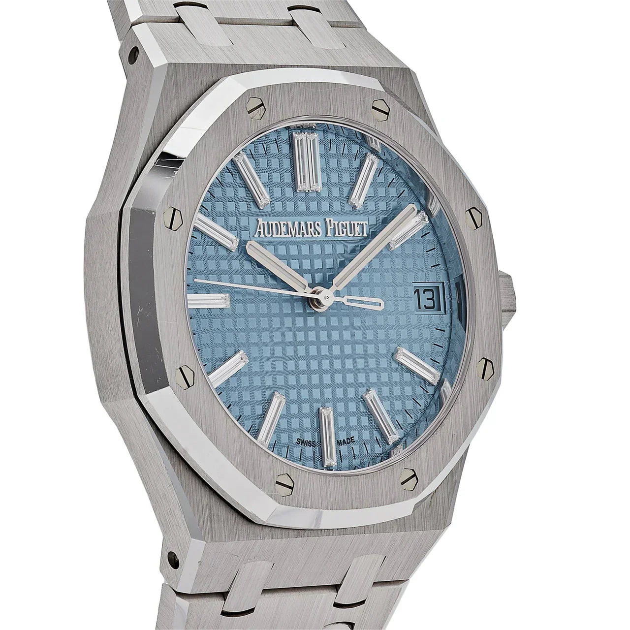Royal Oak Selfwinding 15510BC.OO.1320BC.01 White Gold Blue Dial Limited Edition
