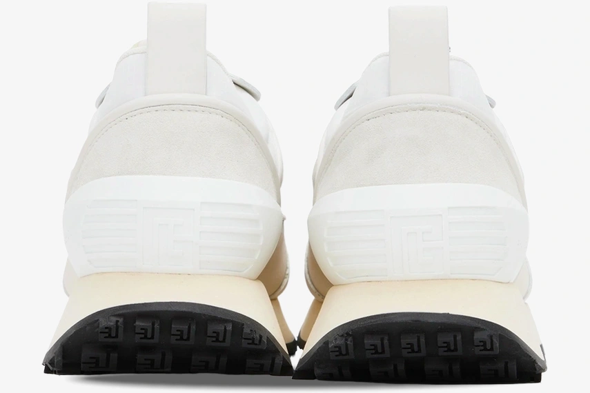 B-Court Racer White Cream Sneakers