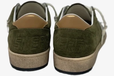 Star Distressed Suede
