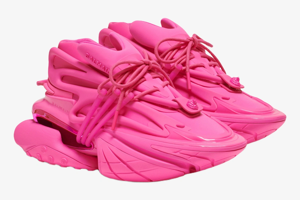 Unicorn Low Top Neoprene & Leather Pink