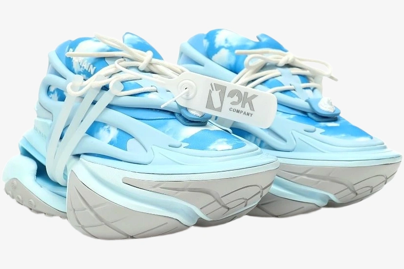 Unicorn Low Top Neoprene & Leather Blue Sky