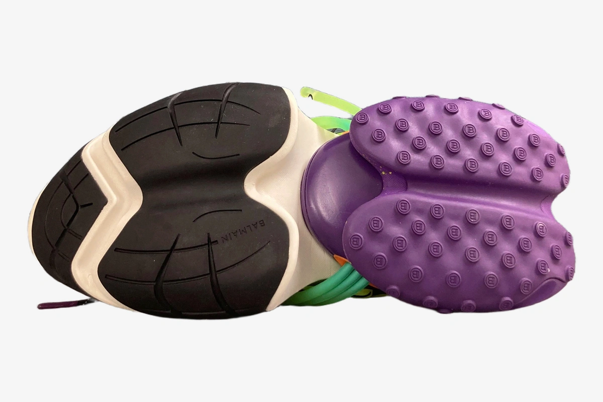 Unicorn Low Top Neoprene & Leather Purple Green