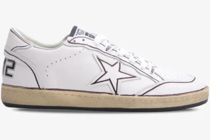 Star White with Brown Stripes