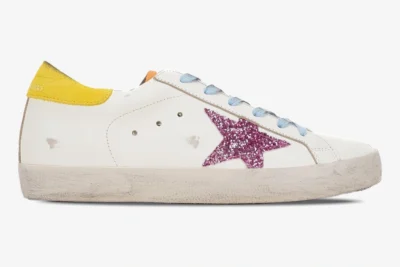 Star ‘White Glitter Pink Gold’