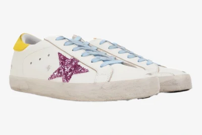 Star ‘White Glitter Pink Gold’