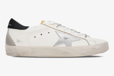 Star White with Metallic Silver and Black
