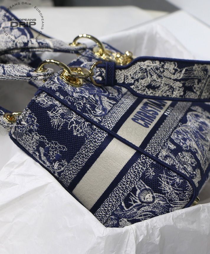 Book Tote Grey/White 24 cm